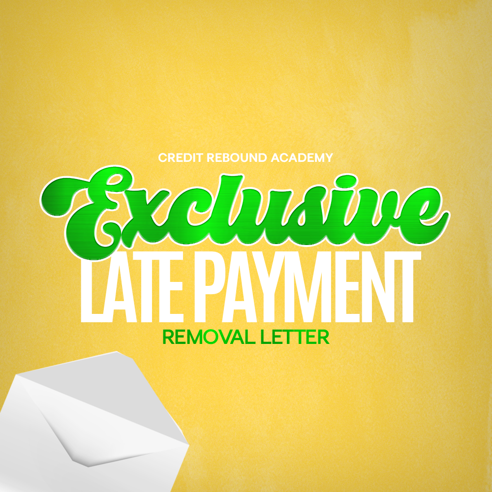 New Exclusive Late Payment Removal Guide