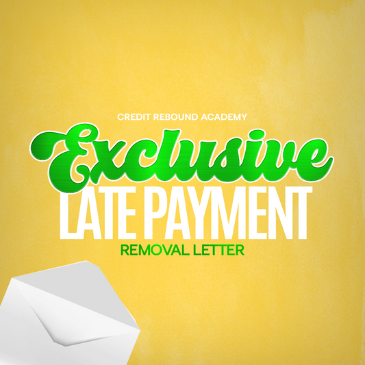 New Exclusive Late Payment Removal Guide